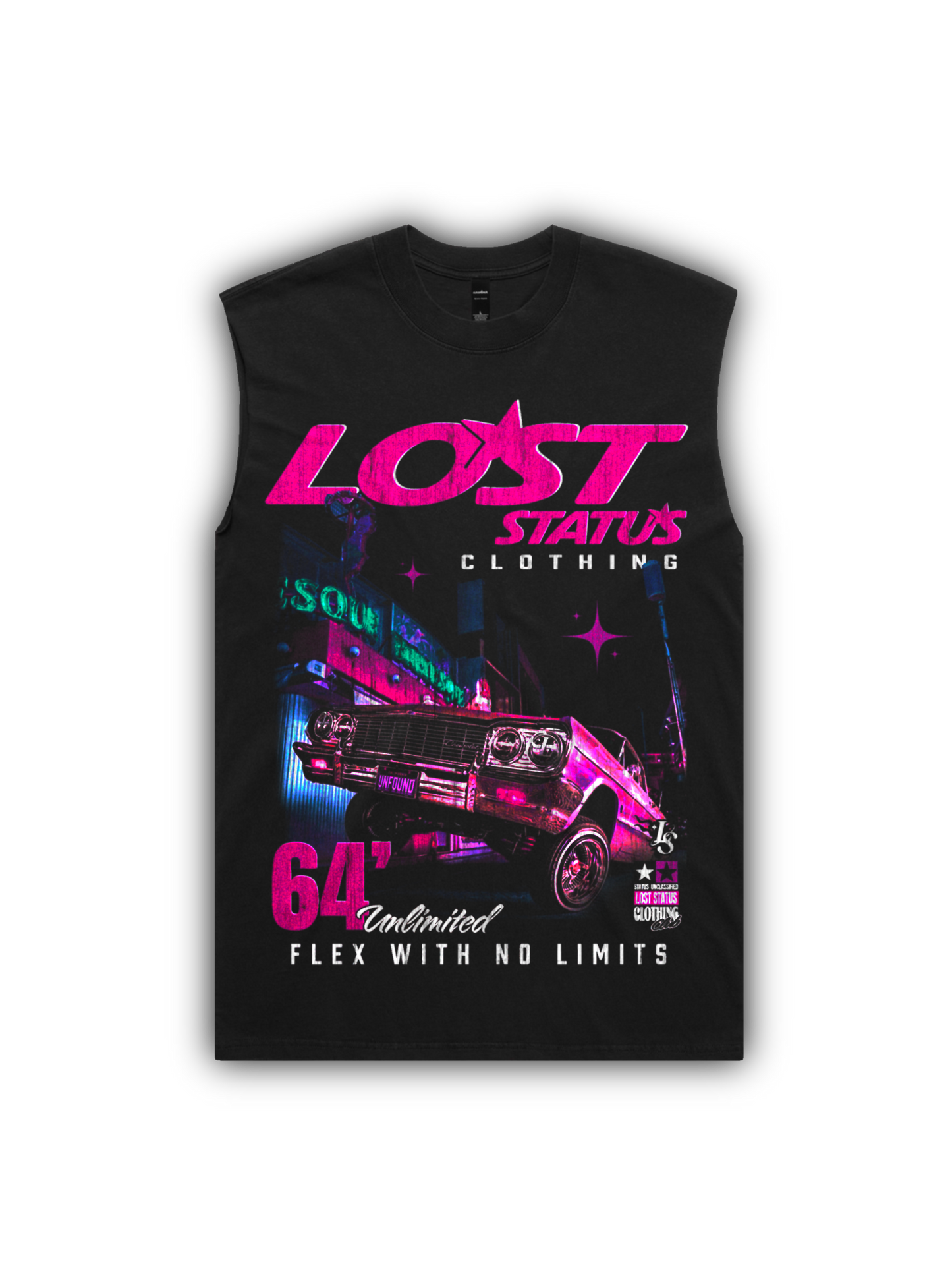 64’ Unlimited Muscle Tee – Lost Status Exclusive